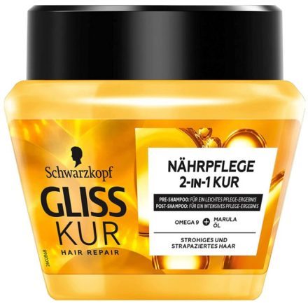 Gliss Kur hajmaszk tégelyes 300 ml Oil Nutritive