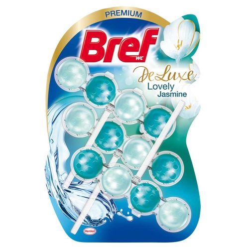 Bref wc illatosító 3x50 g De Luxe Lovely Jasmine
