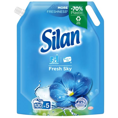   Silan öblítő koncentrátum utántöltő 135 mosás 1,485 l Fresh Sky