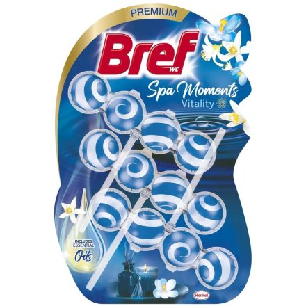 Bref wc illatosító 3x50 g Spa Moments Vitality