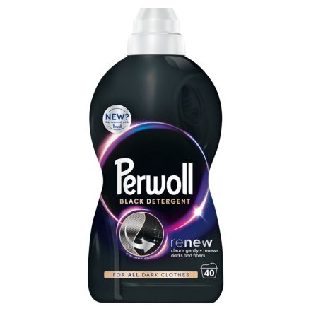 Perwoll folyékony mosószer 40 mosás 2 l Renew Black