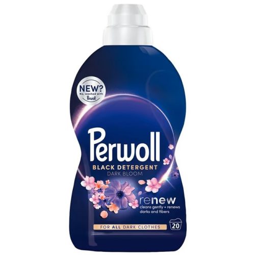   Perwoll folyékony mosószer 20 mosás 1 l Renew Black Dark Bloom