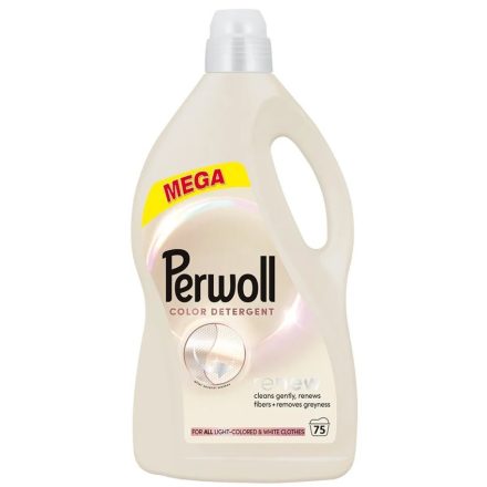 Perwoll folyékony mosószer 75 mosás 3,75 l Renew Light Color