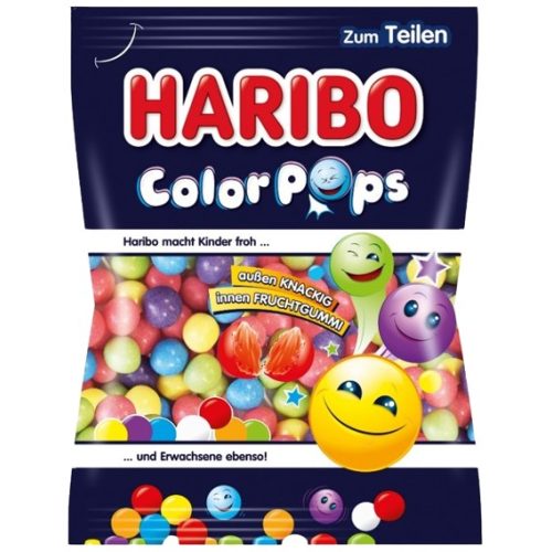HARIBO Color Pops 80g (30 db/#, 420 db/sor)