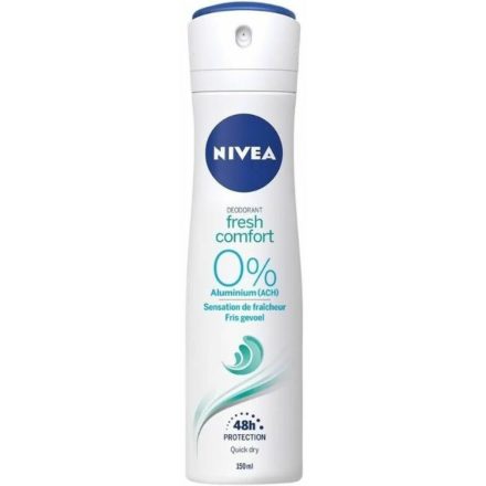 Nivea dezodor 150 ml Fresh Comfort 0% Aluminium Salts