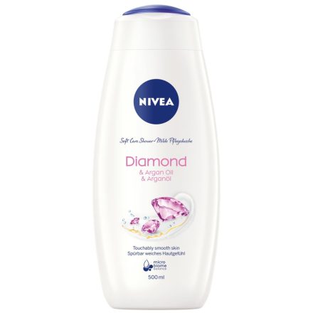 Nivea tusfürdő 500 ml Diamond&Argan Oil