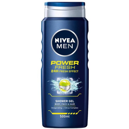 Nivea tusfürdő férfi 500 ml Power Fresh