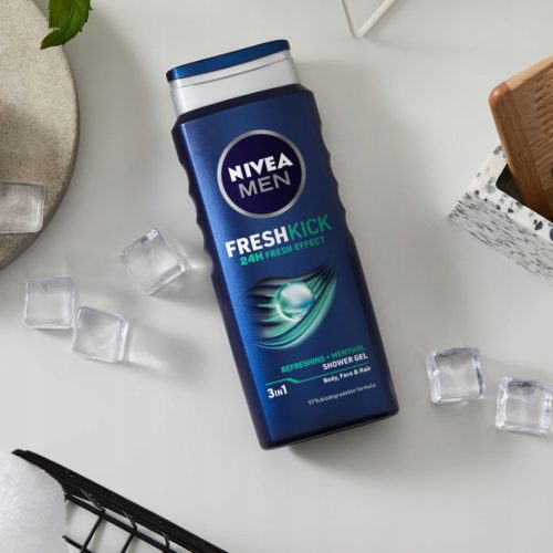 Nivea tusfürdő férfi 500 ml FreshKick
