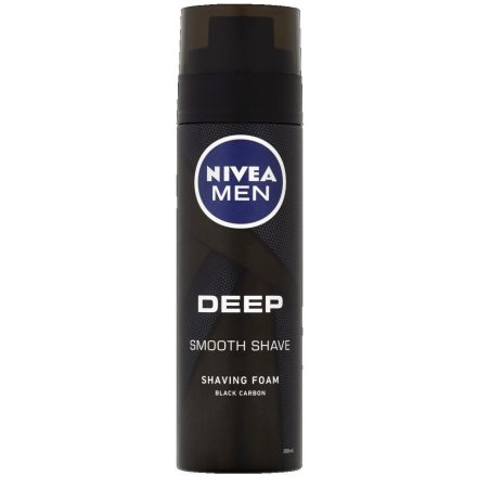 Nivea borotvahab 200 ml Deep Clean/Smooth