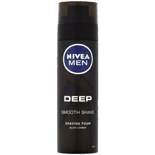 Nivea borotvahab 200 ml Deep Clean/Smooth