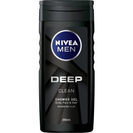 Nivea tusfürdő férfi 250 ml Deep Clean