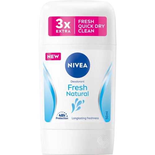 NIvea stift 50 ml Fresh Natural 0%