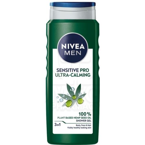 Nivea tusfürdő férfi 500 ml Sensitive Pro Ultra Calming