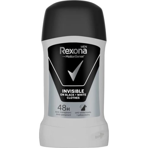 Rexona stift férfi 50 ml Invisible B&W